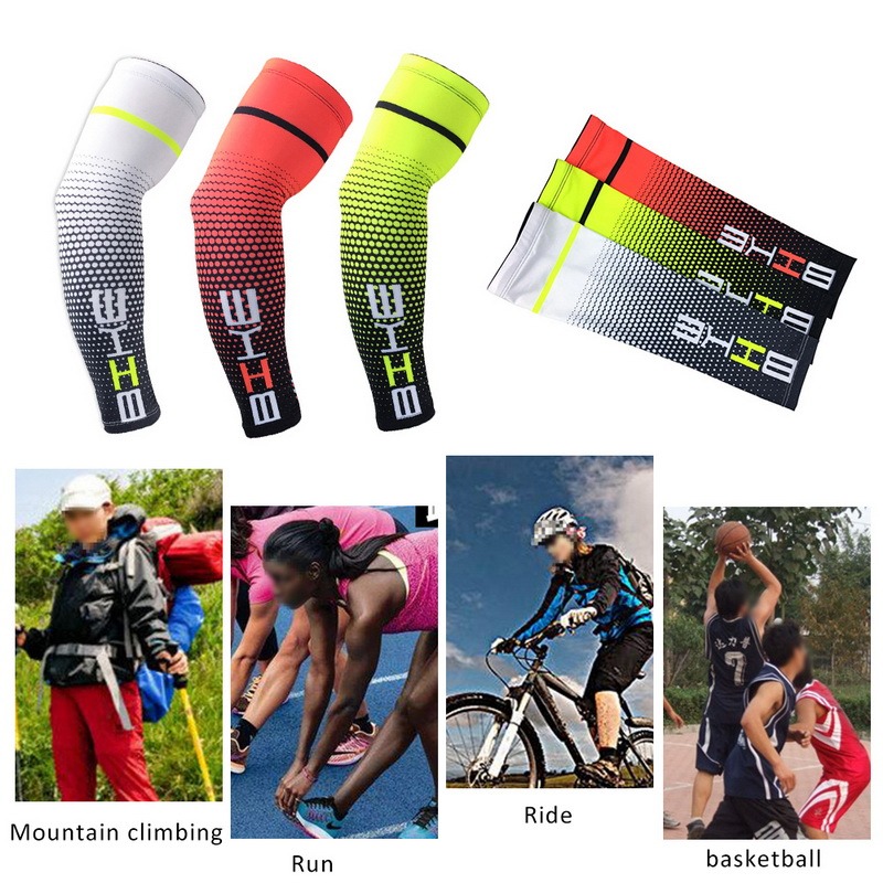 Unisex verão braço mangas ciclismo correndo uv proteção solar manga manguito capa ao ar livre dos homens de pesca braço mais quente manga para a condução