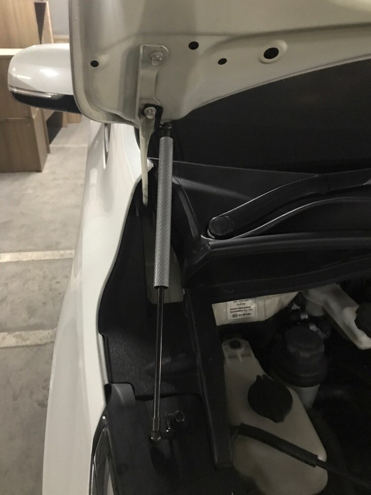 フロントボンネットリフト,ショックアブソーバー,ガススプリング,改造,フロントフードストラップ,起亜カーニバル,グランドセドナyp,2015-2020, 2個