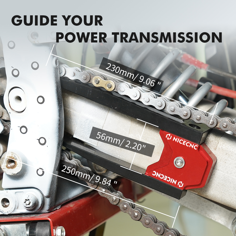 For Yamaha Raptor 700 Chain Guide Guard Cover Protector Raptor 700R YFM700 YFM700R ATV Accessories Chain Slider Buffer