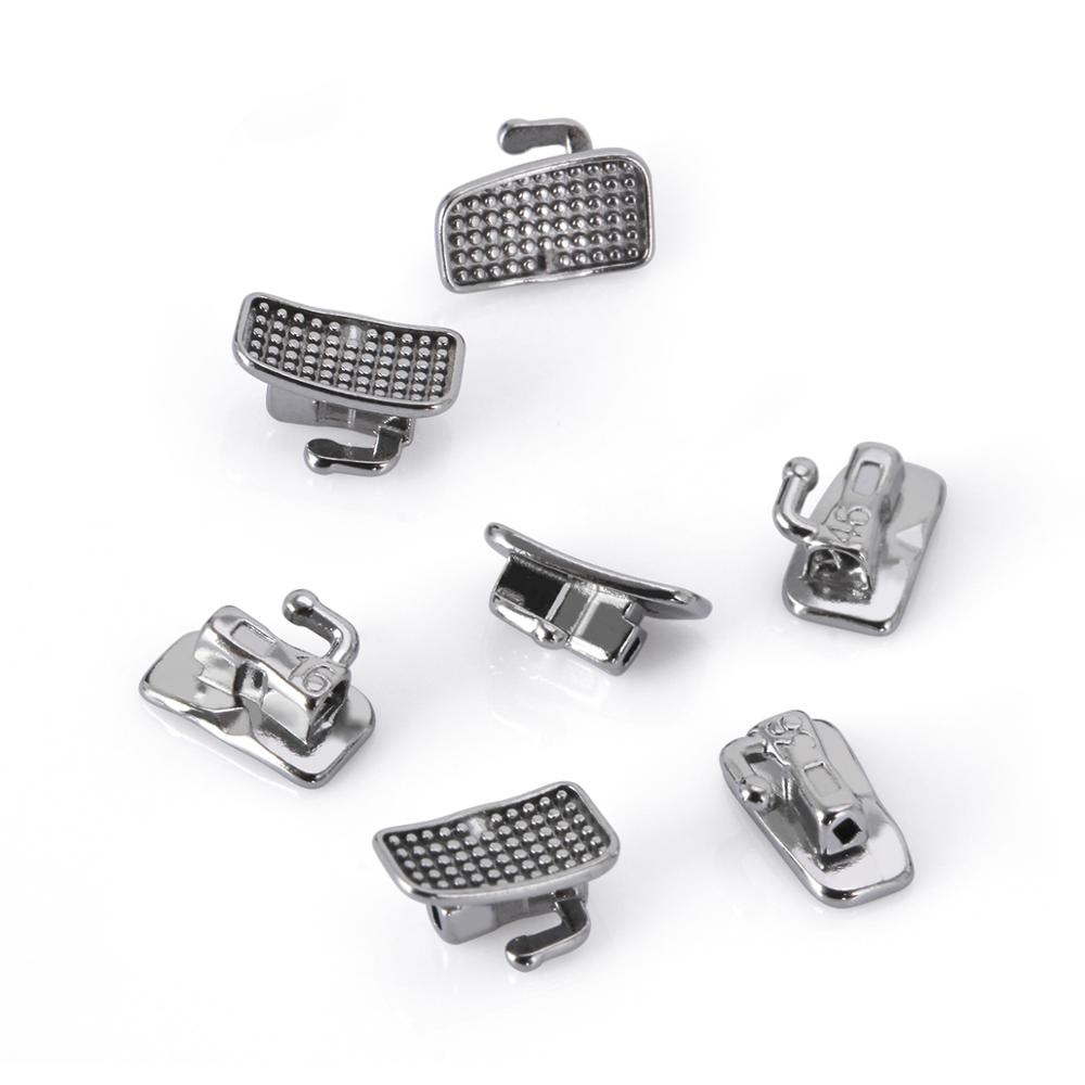 AZDENT 200 個/箱歯科矯正頬側チューブ第 1 第 2 大臼歯接着可能モノブロック非変換 Roth MBT 0.022 0.018 歯科