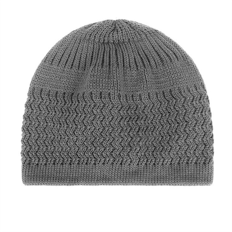 Áo Dệt Kim Hồi Giáo Nam Cầu Nguyện Mũ Giữ Ấm Mùa Đông Nam Beanies Bộ Đội Hồi Giáo Ramadan Do Thái Kippah Homme Nón Nam Bọc mũ Đội Đầu