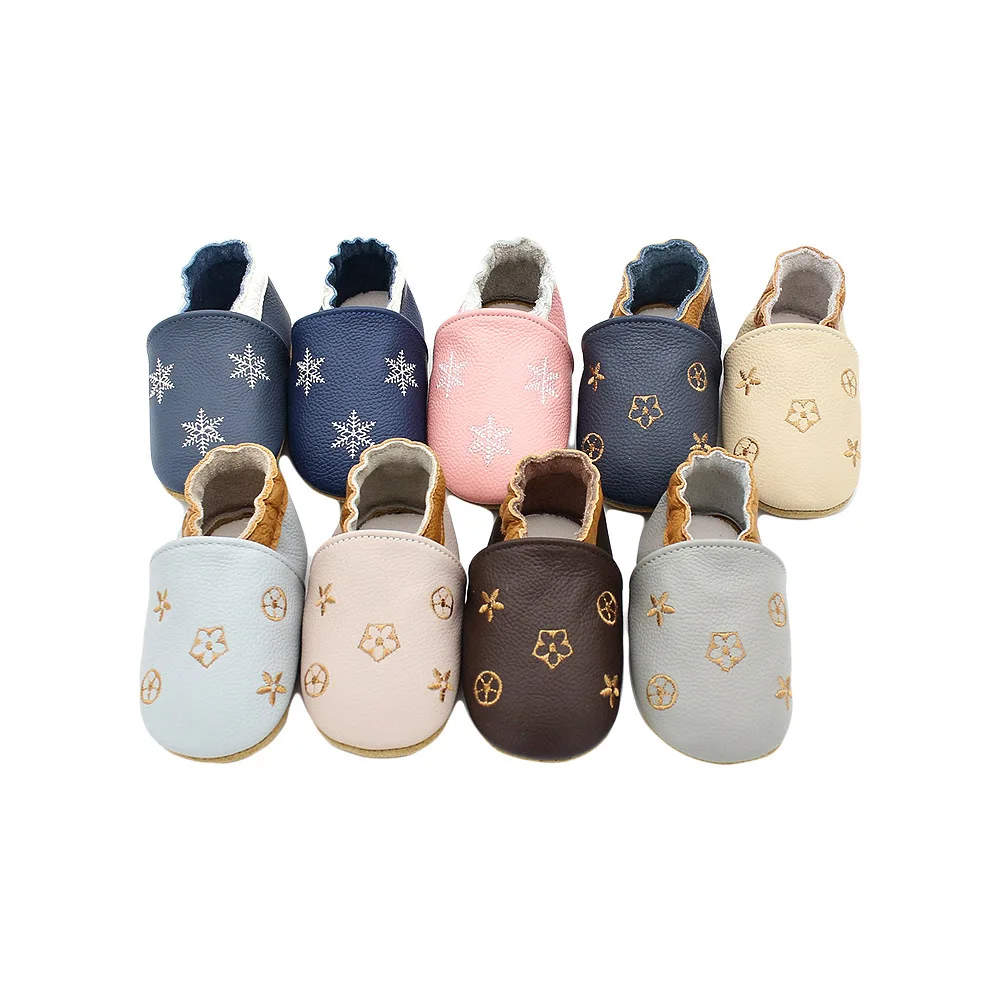Baby Leder Casual Krippe Schuhe Für Erste Schritte Kleinkind Mädchen Jungen Neugeborenen Pädagogisches Wanderer kid Kinder Rindsleder Turnschuhe