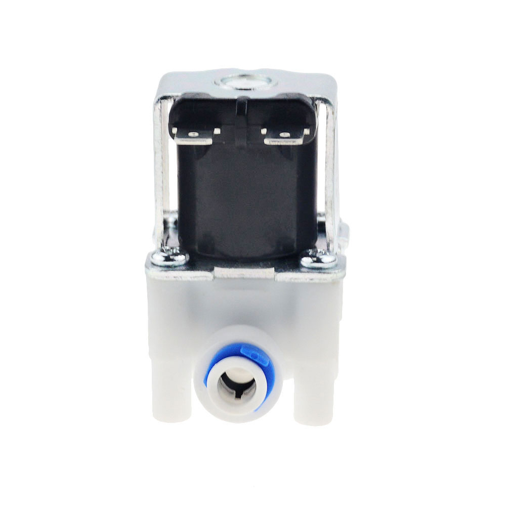 1/4 "Normalerweise geschlossenes elektrisches Magnetventil magnetisch DC12V 24V AC220V Wasser Lufteinlass Durchflussschalter Waschmaschinenspender