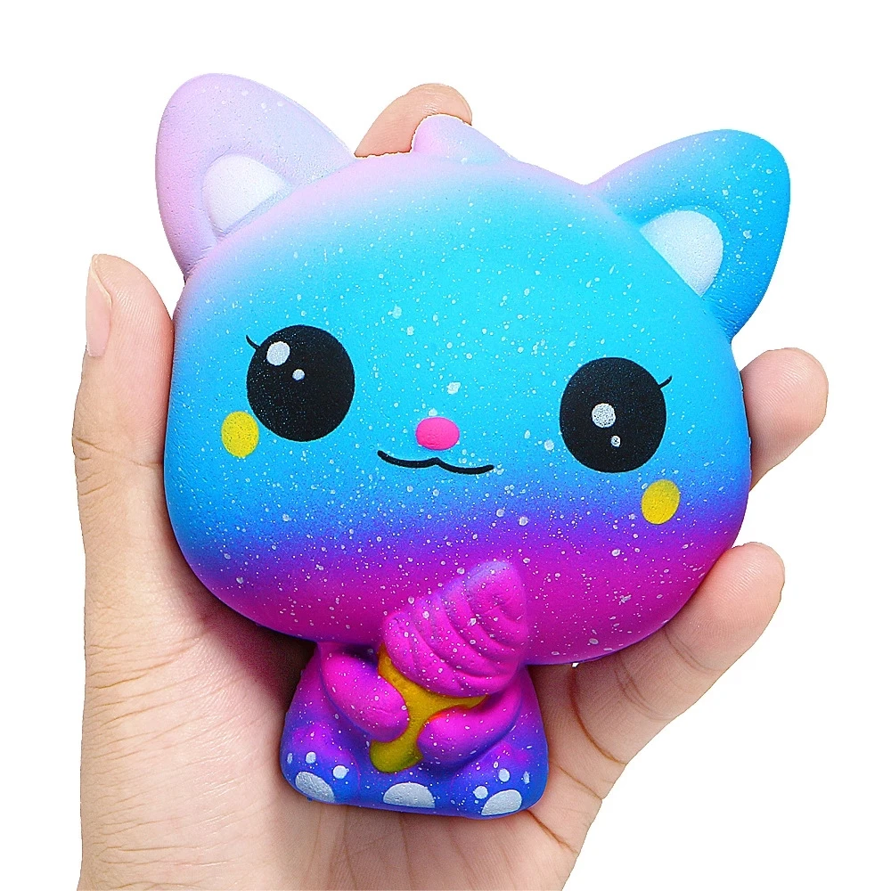 จัมโบ้ Squishy Kawaii Unicorn ม้าเค้กกวางสัตว์ PANDA Squishies ช้า Rising บรรเทาความเครียดบีบของเล่นสําหรับเด็ก