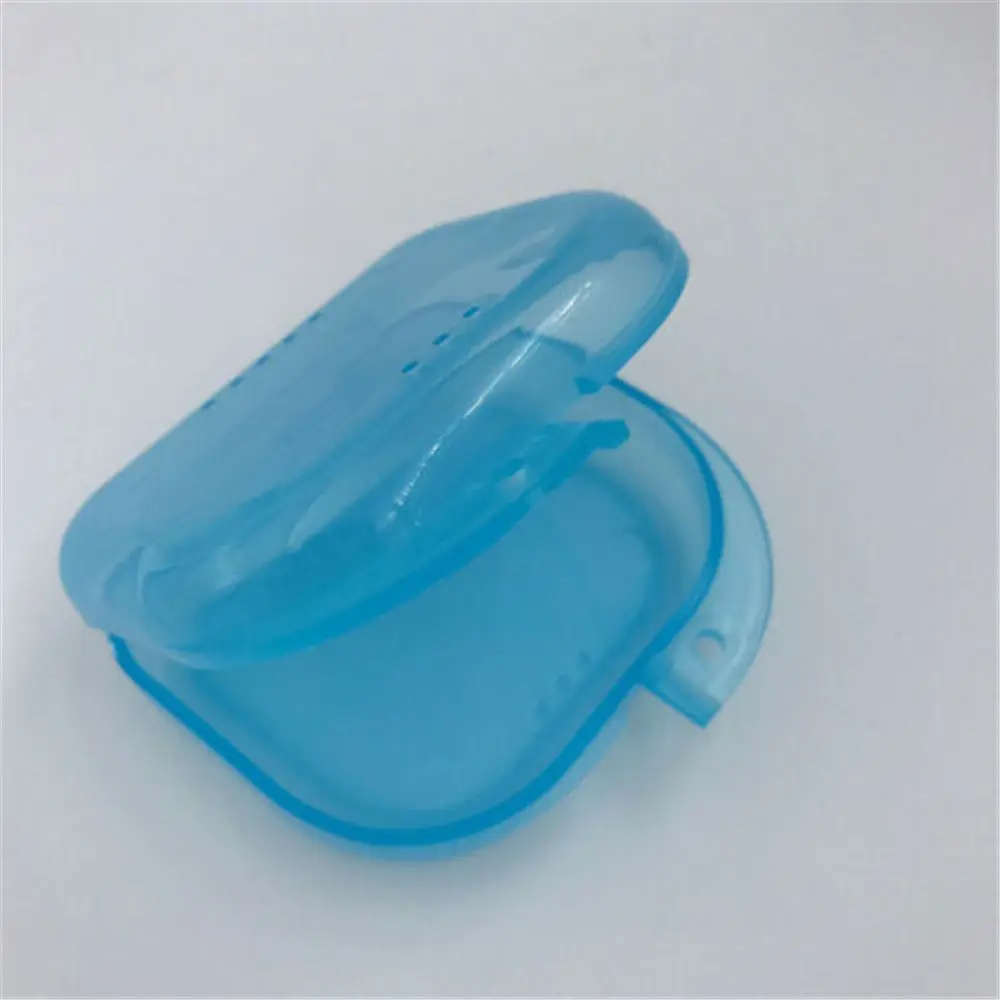 Mới Nha Khoa Thiết Bị Cung Cấp Khay Chăm Sóc Sức Khỏe Nẹp Ốp Lưng Bảo Vệ Miệng Hộp Đựng Răng Giả Hộp Bảo Quản Vệ Sinh Răng Miệng