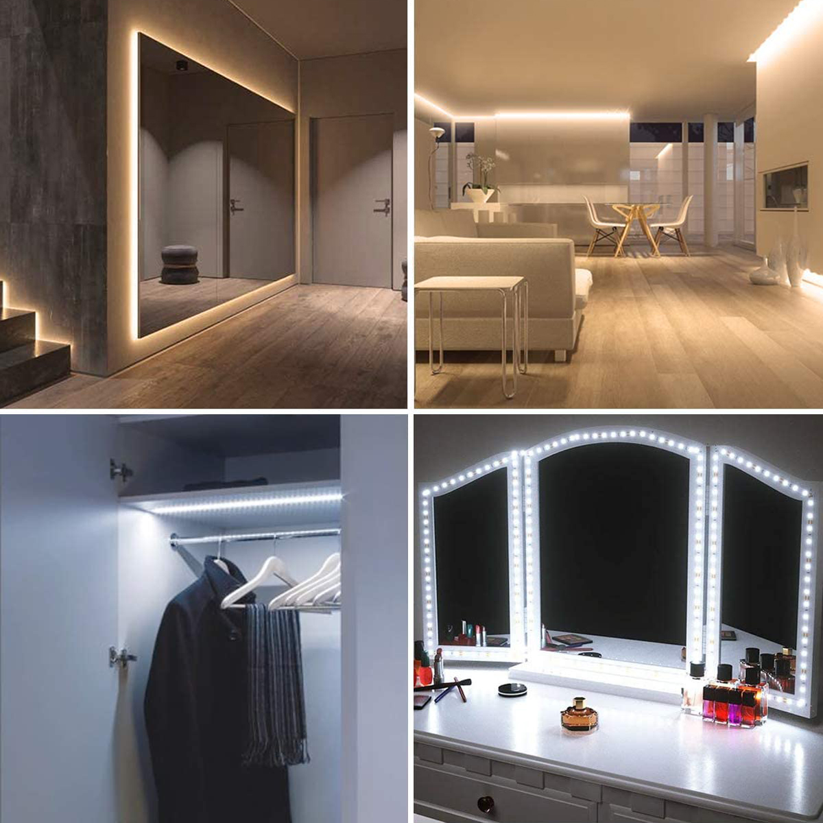 5V USB Led Strip Licht SMD 2835 1M 2M 3M 4M 5M Wit/Warm wit Flexibele Verlichting Lint TV Achtergrond Tape Home Decor Lamp