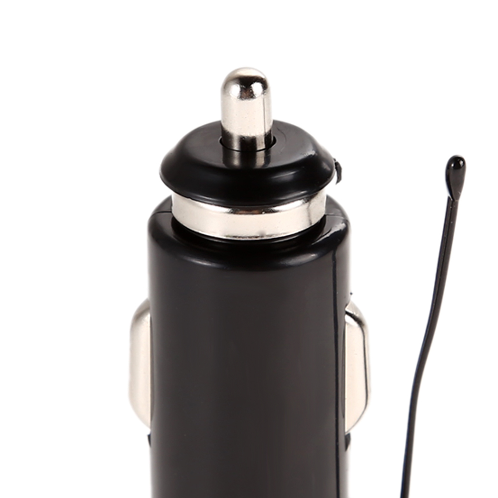 Termômetro automotivo 2 em 1, voltímetro e voltímetro digital com visor duplo universal, acessório para carros de 12v