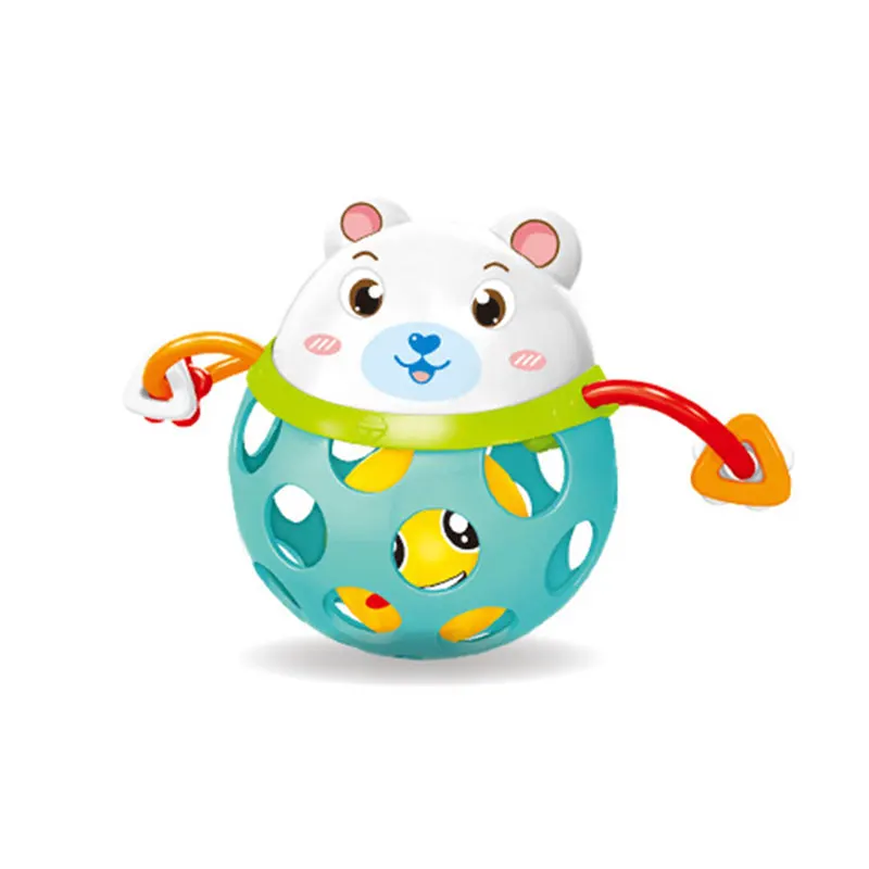 ของเล่นเด็ก 0 12 เดือนจับพัฒนา Baby Rattle ปลอดภัยทารกแรกเกิดการงอกของฟันของเล่นมือ Bell การศึกษา Rattle Teether ของเล่นสําหรับทารก