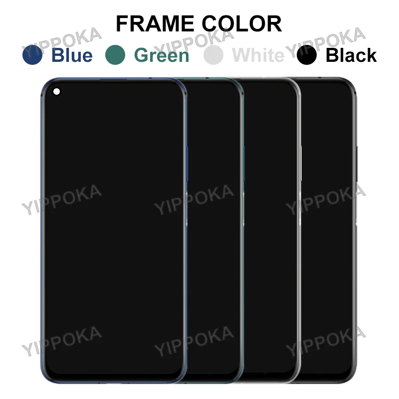 Para huawei honor 20 display lcd digitador da tela de toque para huawei nova 5t lcd YAL-L21 YAL-AL00 YAL-L71 display peças reposição