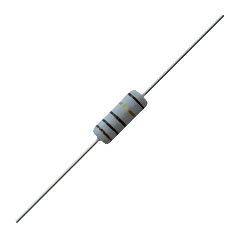 20 piezas resistencia de fusible bobinado de 2W precisión 5% 10R 20R 22R 33R 39R 47R 51R 56R 68R 100R resistencia bobinada de alambre 10 20 22 33 39 Ohm