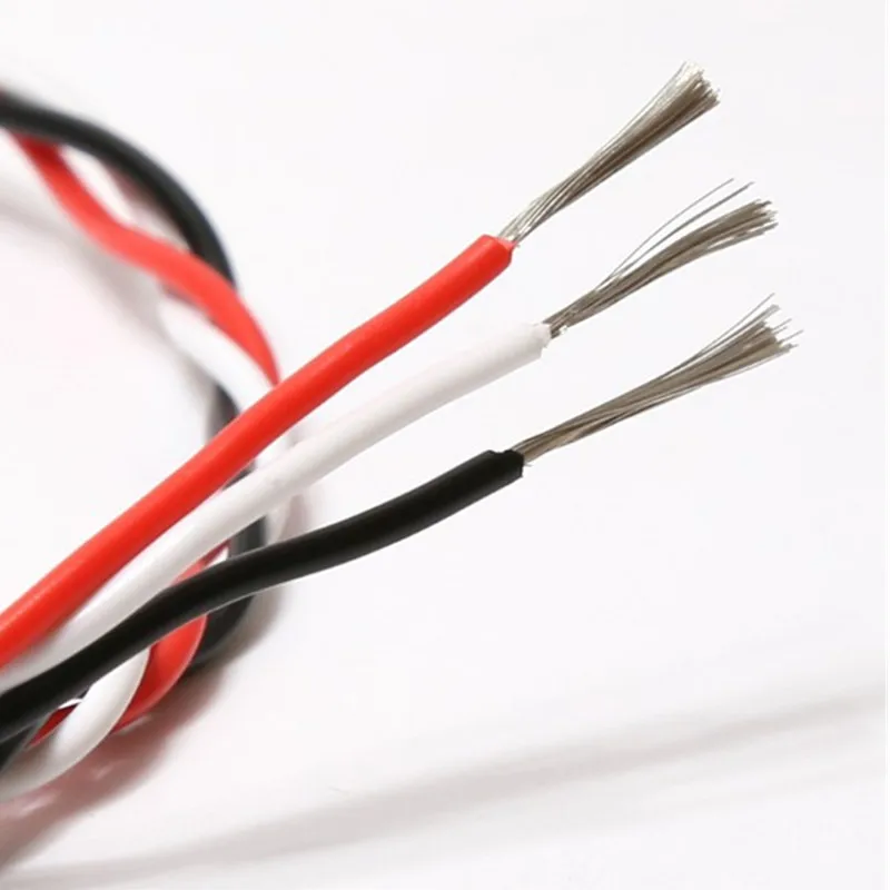 5M 22AWG/26awg 30/60 Core 3 Cách Servo 16 Chân Nối Dài JR Futaba Xoắn Dây Dẫn Dành Cho RC Máy Bay Phụ Kiện