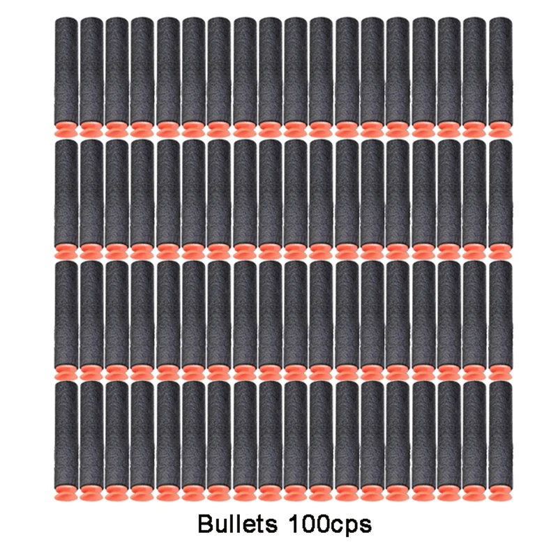 100Pcs/Lot Refill Darts Bullets Toy Soft Mega Foam Sniper Guns For Nerf N-Strike Elite Series Blasters Target Toys Accessories
