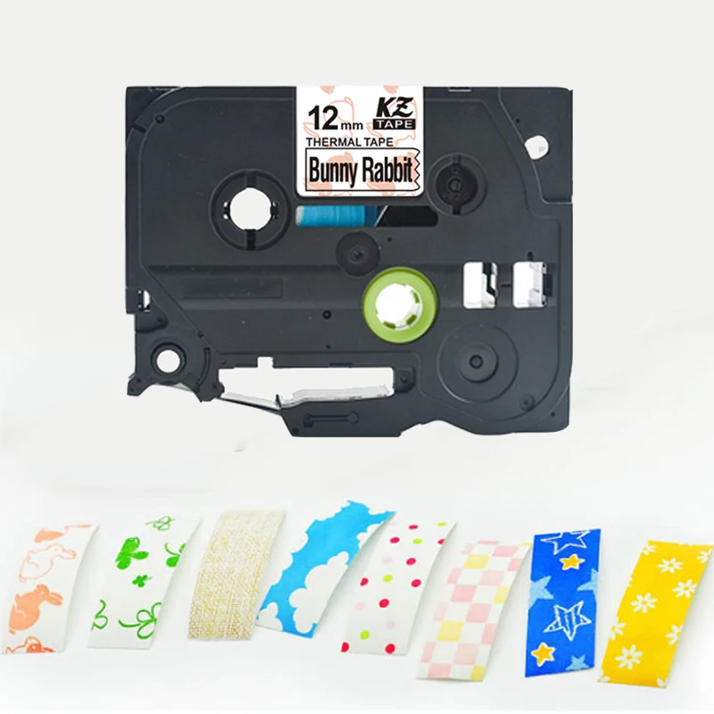 KZE 12 ミリメートル素敵なパターンラベルテープ互換ブラザー tze-131 ラミネート tze131 tz-131 tze テープブラザー p-touch プリンタ用
