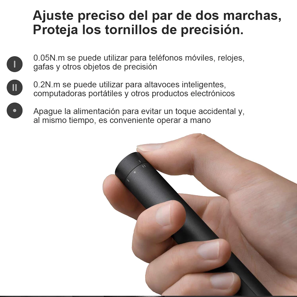 Xiaomi Mijia Kit cacciavite elettrico di precisione Type-C ricaricabile 2 coppia ingranaggi 400 + vite S2 punta di precisione in acciaio