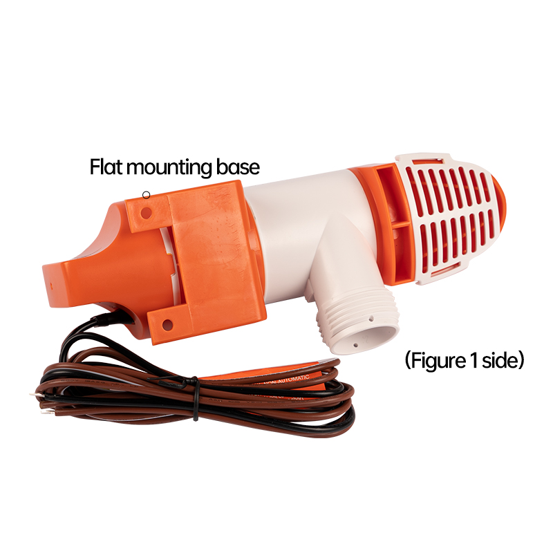 Seaflo ボートウォーターポンプヨット狭い水平自動ビルジポンプ吸引ポンプ誘導排水 DC 12V24V