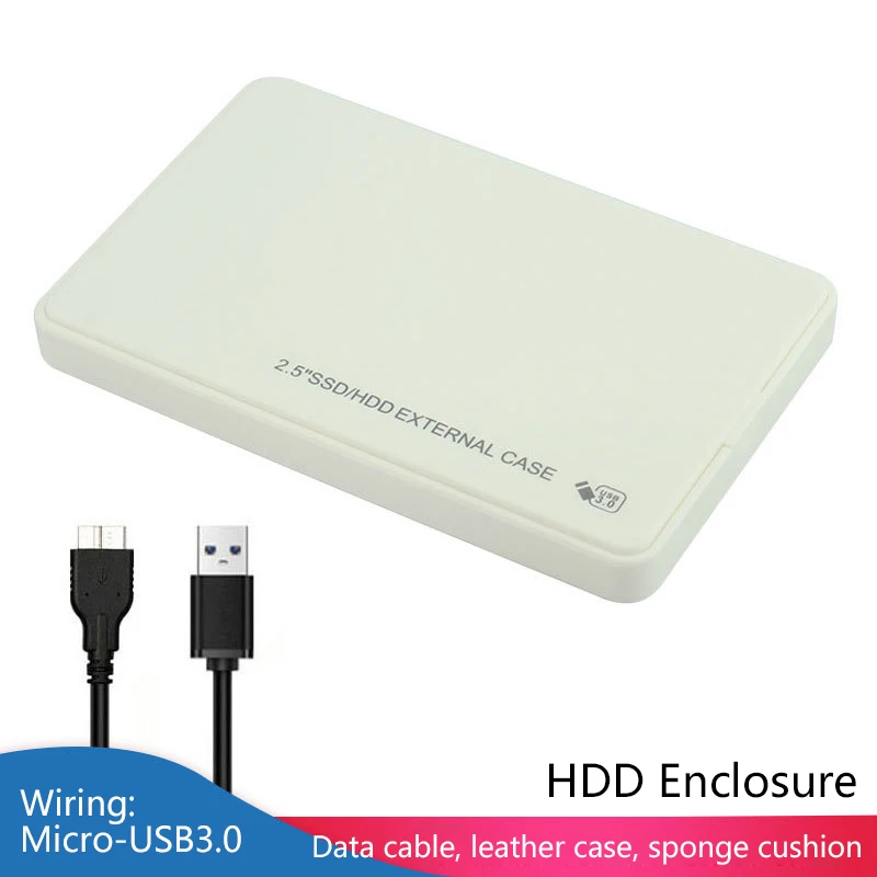 UTHAI U25 USB3.0 Корпус для жесткого диска Мобильный корпус 2,5-дюймовый корпус внешней карты SATA3 Корпус для жесткого диска HDD без инструментов