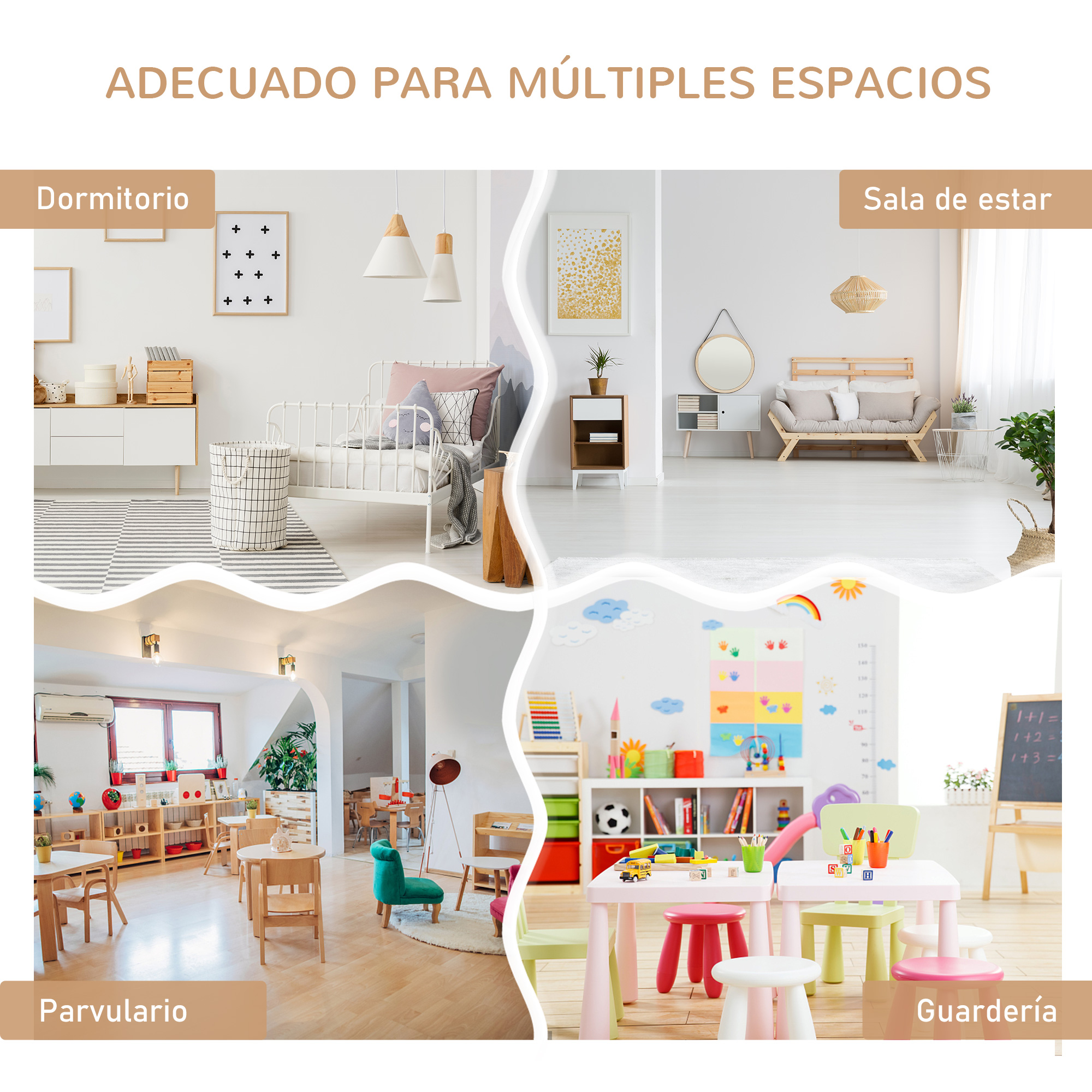 Homcom Tisch Set 2 hölzerne Kinder stühle und Bank mit Platz