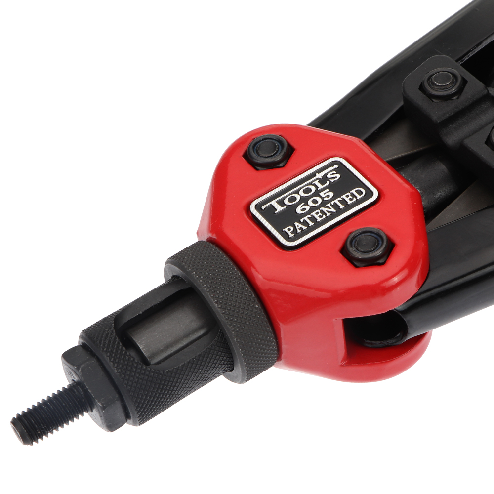 หมุดย้ำ100ชิ้น + หมุดย้ำด้วยมือปืนหมุดย้ำแบบแมนนวลเครื่องมือหมุดย้ำ BT606 M3 M4 M5 M6หมุดย้ำ M8