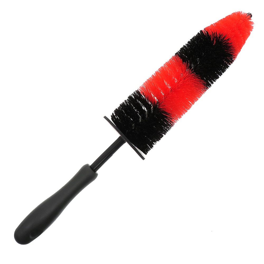 9.5Inch Xe Bánh Xe Rửa Cọ Lốp Bàn Chải Dài Lông Bàn Chải Mềm Và Bàn Chải Vệ Sinh Cho Động Cơ Động Cơ Dạng Lưới Tản Nhiệt Bánh Xe Rửa Bàn Chải dụng Cụ Vệ Sinh