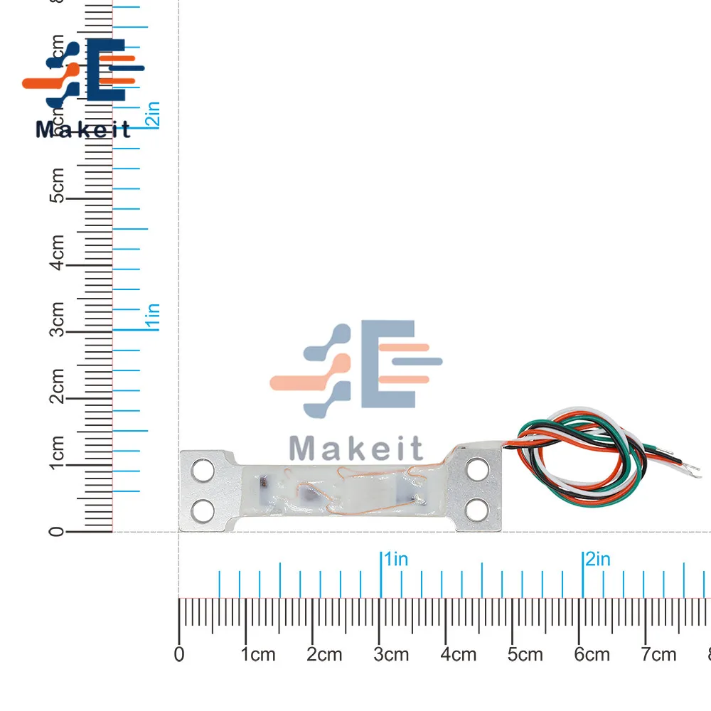 Módulo AD HX711, Sensor de peso, 1kg, 2kg, 3kg, 5kg, 10kg, 100g, módulo de celda de carga, herramientas de medición del Sensor de presión de pesaje