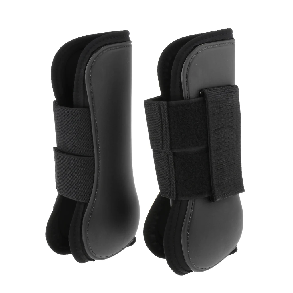1 paar Pferd Bein Stiefel Hind oder Front Bein Schützen Wraps Pferd Reise Stiefel Bein Schutz WRAP Reit Ausrüstung