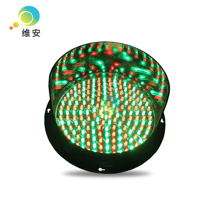 DC12V DC24V Factory Direct Price 200mm Diameter High Brightness Mix Red Green LED Traffic Light Parts