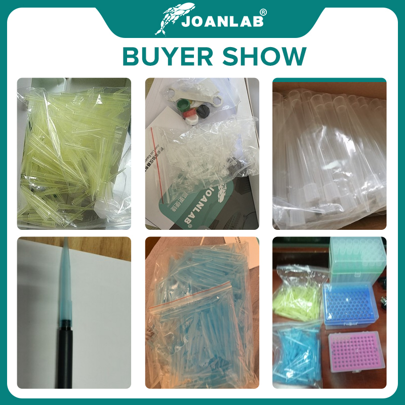 JOANLAB Offizielle Shop Labor Pipette Tipps 10ul 200ul 1ml 5ml 10ml Pipettenübermikropipette Einweg Kunststoff Pipette Spitze Labor ausrüstung