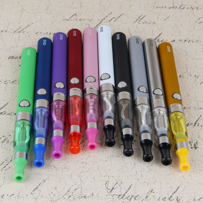 E-Zigarette Single TOP CE4 EVOD Kit Elektronische Zigarette 900 mAh eGo Verdampfer 1,6 ml Zerstäuber Shisha Vape Pen Set