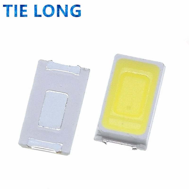 100Pcs 5630/5730-Cw/Ww 0.5W-150Ma 50-55lm 6500K Wit Licht Smd 5730 5630 Led 5730 Diodes (3.2 ~ 3.4V)