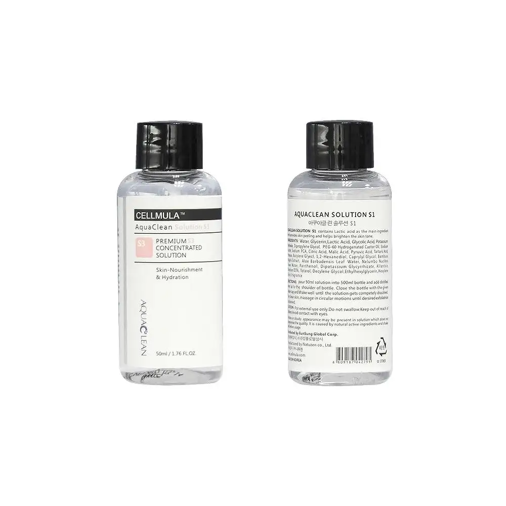 Aqua Peeling Solution Skin Clean Essence ผลิตภัณฑ์เซรั่มสําหรับ Hydro Facial Machine ทําความสะอาดผิวหน้า (50ml = 800ml)