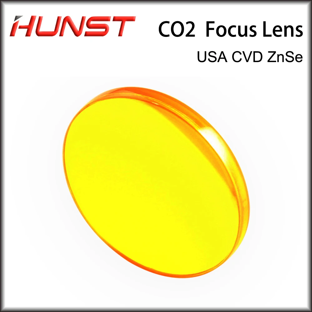 Hunst CO2 Laser Lens USA  ZnSe Mirro Dia 20mm Focus 50.8mm 63.5mm For Laser Cutting Engraving Machine Spare Parts