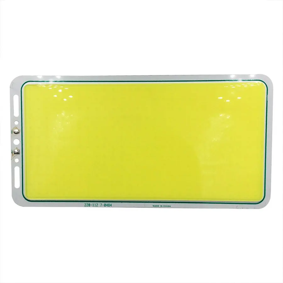 100 W Ultrahelle Flip LED COB Chip Panel Licht 12 V DC Kaltweiß Angelrute Lampe für Outdoor Camping tragbare Beleuchtung Glühbirne