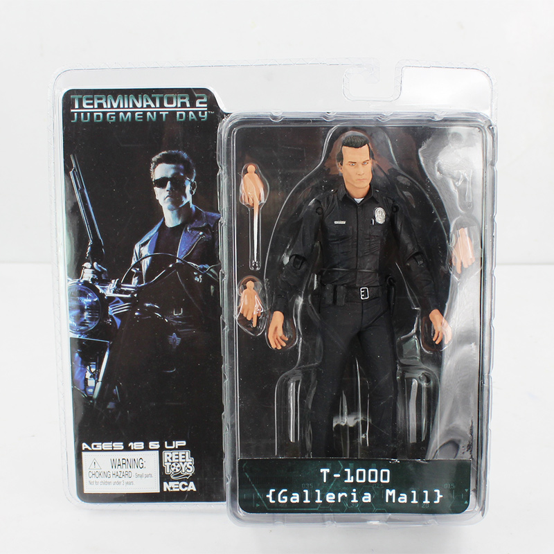 NECA ターミネーター T-800 T-1000 内骨格 PVC アクションフィギュアコレクタブルモデル玩具