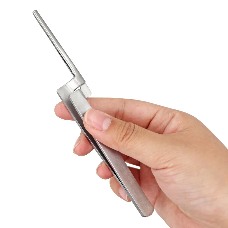 1 Đồng Hồ Thép Không Gỉ Nha Khoa Occlusal Giấy Nhíp Cong Cắn Articulating Giấy Kìm Chỉnh Nha Forcep Cho Răng Dụng Cụ Chăm Sóc