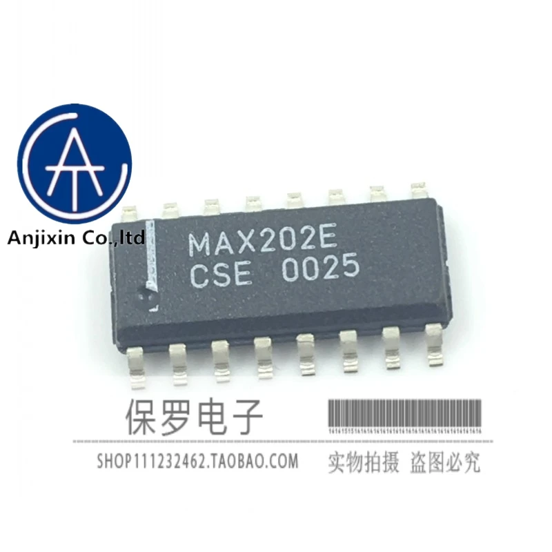 10pcs 100% orginal new transceiver MAX202ECSE MAX202E SOP-16 patch in stock