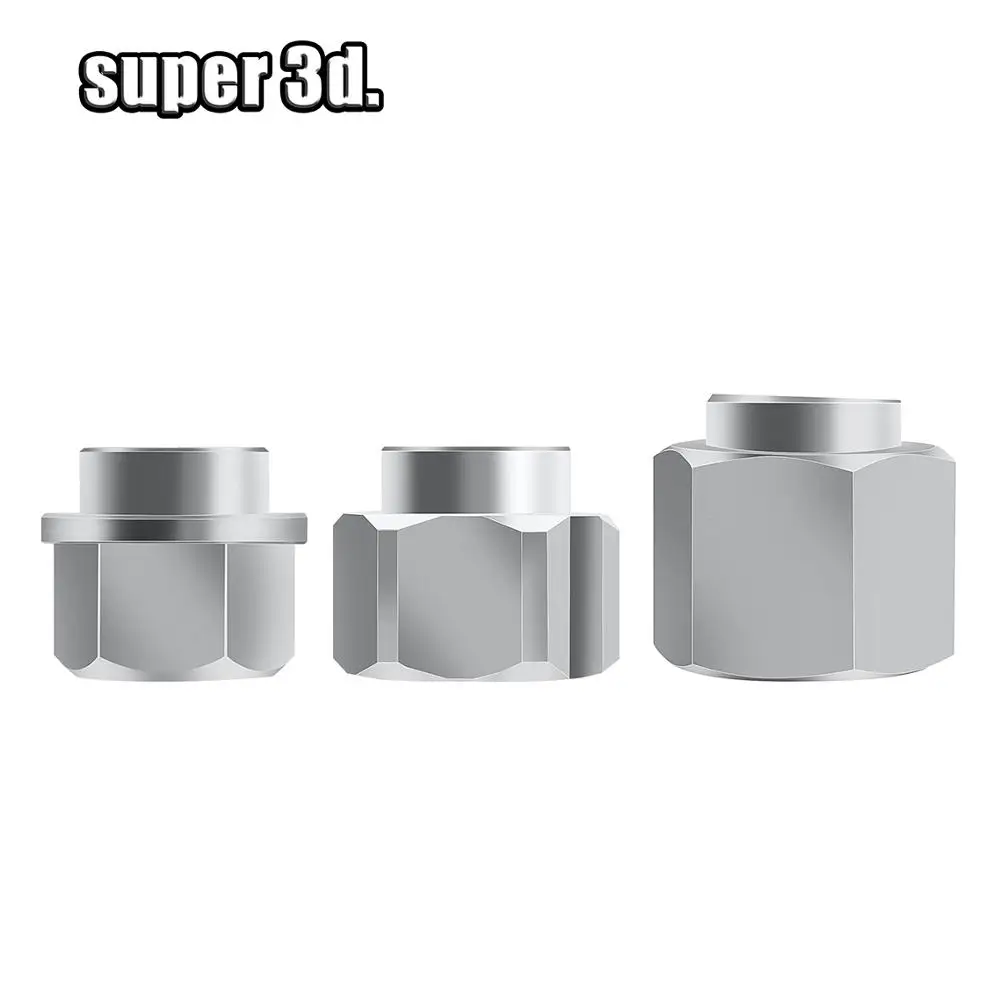 5/10Pc 3D Máy In Openbuilds Lập Dị Không Gian Siêu Tốc V Bánh Xe Lập Dị Cột Cô Lập Vít Đai Ốc V-Khe Cắm Lỗ Khoan 5MM Tự Làm Các Bộ Phận