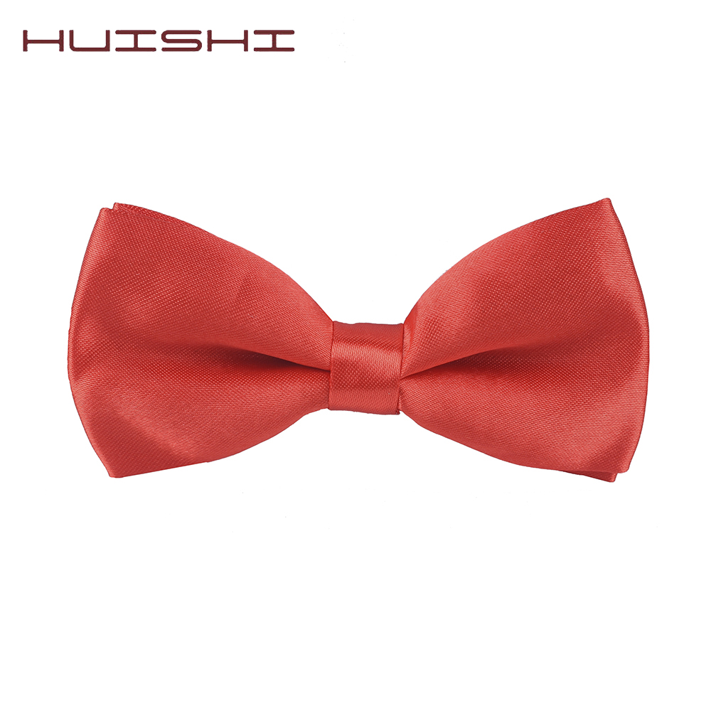 HUISHI 34 Farben Solide Mode Bowties Bräutigam Kinder Formale Bunte Kinder Krawatte Grün Ehe Schmetterling Hochzeit Bogen krawatten