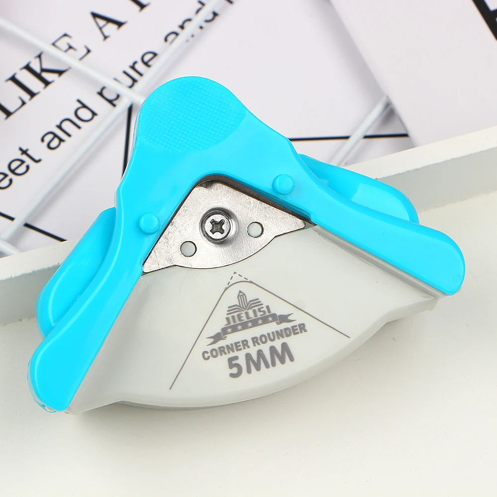 Chất Lượng Cao DIY R5 Góc Tròn Hơn Giấy 4 Mm Thẻ Đục Lỗ Hình Dụng Cụ Cắt Thủ Công Thêu Sò