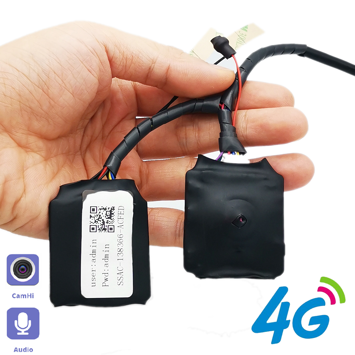 Mini câmera pinhole 4g cctv p2p onvif áudio diy 3g 4g sim módulo de câmera placa chip 4g câmera ip sem fio p2p para camhipro