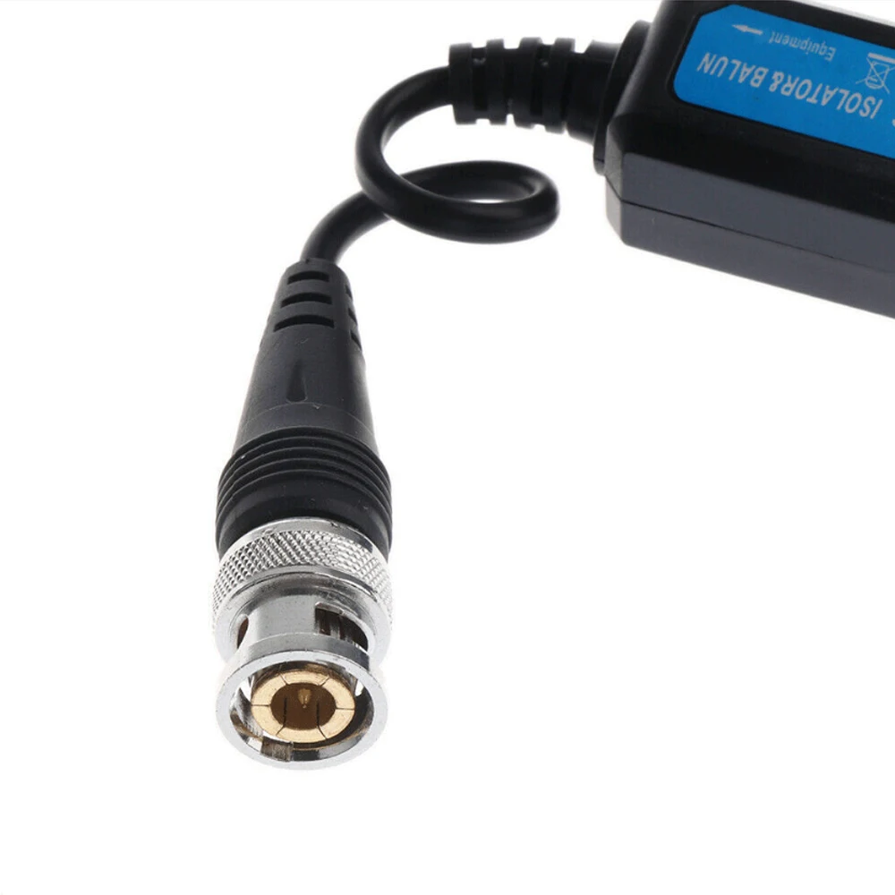 HD-TVI CVI AHD CVBS Ground Loop Isolator วิดีโอ Balun Coaxial BNC ชายสําหรับกล้อง