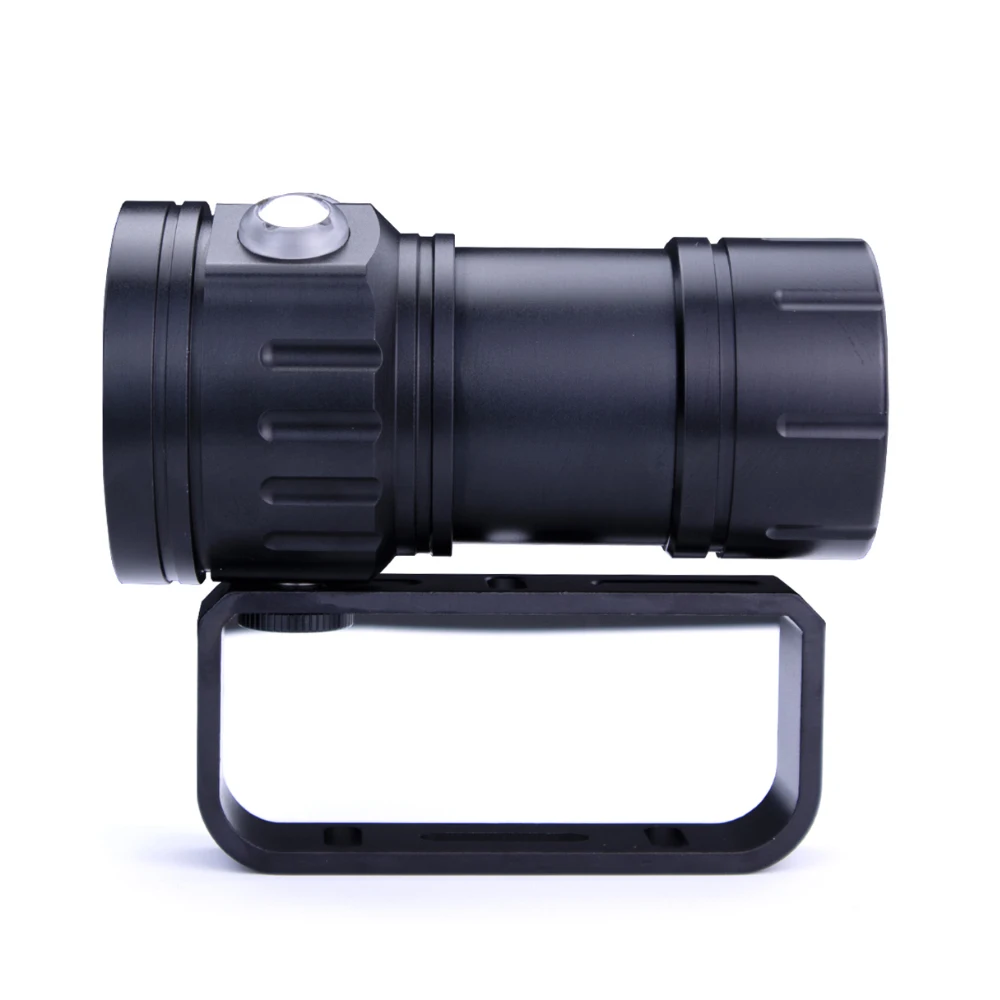Luz LED de buceo de 20000 lúmenes, 15 x L2, linterna LED subacuática de 100m, antorcha táctica impermeable para cámara de vídeo, luz de relleno