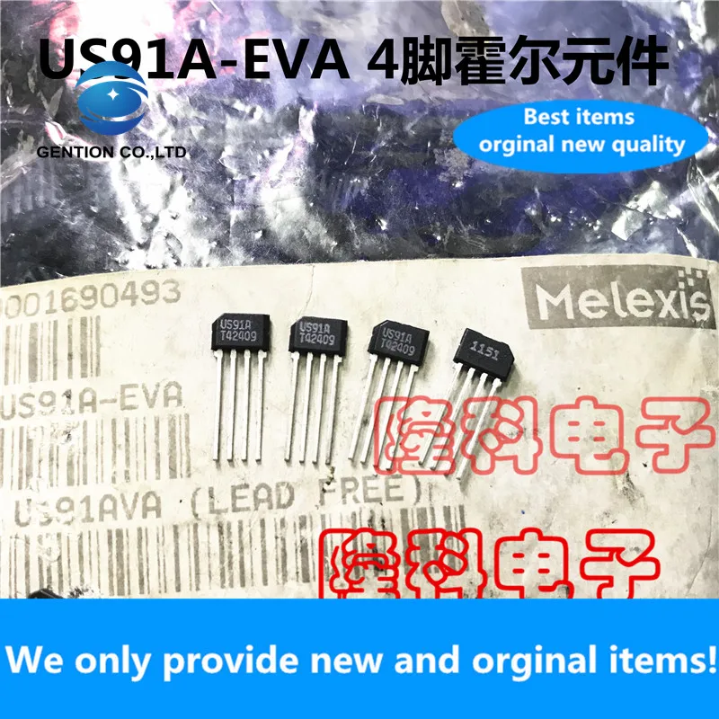 US91A-EVA original con sensor de accionamiento US91A, elemento de ventilación, doble bobina recta de 4 pines, 10 Uds., nuevo, 100%