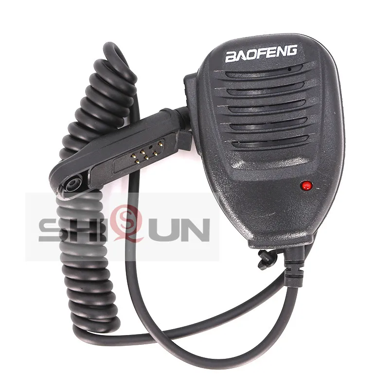 UV-9R Pro Lautsprechermikrofon Wasserdichtes Schultermikrofon für Baofeng UV-9R Plus MK1 UV-S22 Pro Zweiwegeradio GMRS-9R UV-9G GT-3WP BF