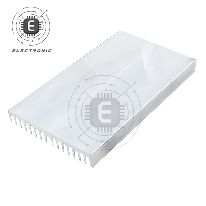 1PCS 100X60X10mm IC Kühlkörper Aluminium Legierung Kühlkörper Cooling Pad Kühler Kühler Für CPU LED Netzteil