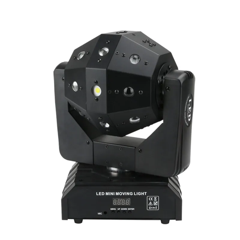 Professional DJ Disco Ball ไฟ LED ลําแสงเลเซอร์ strobe 3in1 หัวฟุตบอล light DMX ไนท์คลับ party แสดงแสงเวที