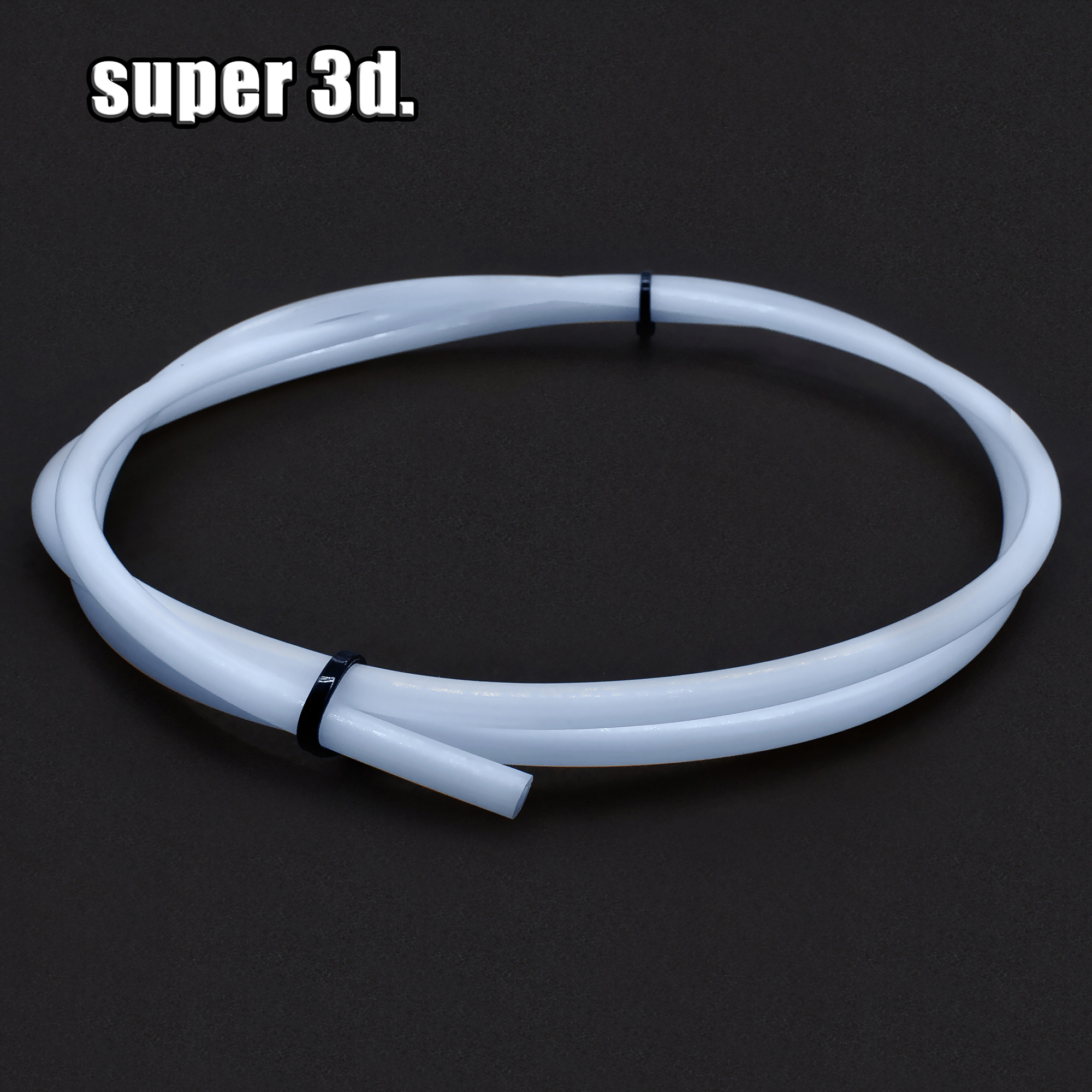 3D część drukarki 1 metr wytłaczarki bowden rura PTFE rury dla j-head Hotend V5 V6 1.75mm /3mm Filament ID 2mm OD 4mm