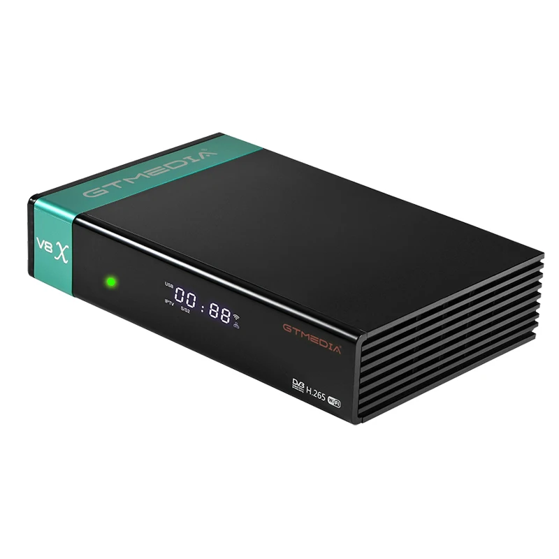 Gtmedia V8X DVB S2 Đầu Thu Vệ Tinh Builtin Wifi Hỗ Trợ H.265 DVB-S/S2/S2X, VCM ACM Nâng Cấp V8 NOVA V9 Siêu V8 PRO2