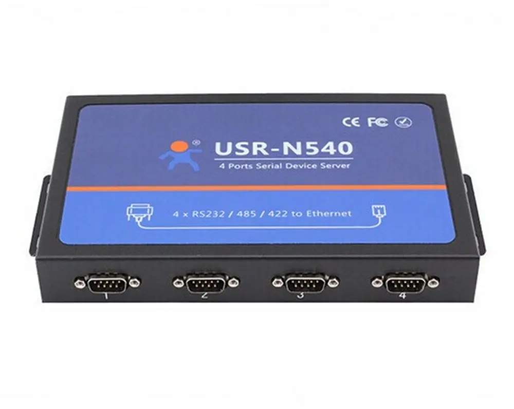 USR-N540 RS232 Naar Ethernet RS485 Om RJ45 RS422 Naar Tcp Ip Converter