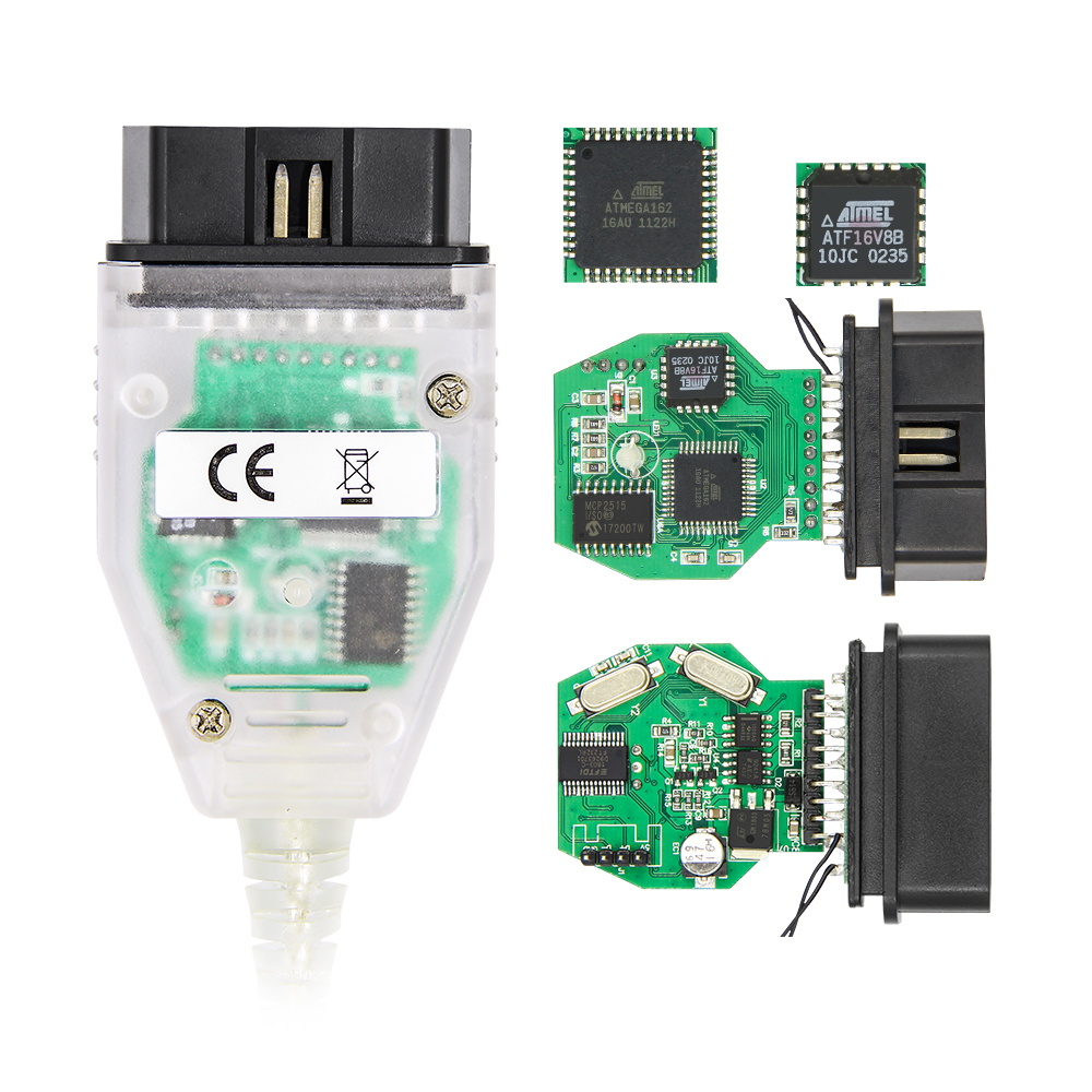 Herramientas de diagnóstico automático para coche, Cable de IN-PA de línea K con interruptor K DCAN K CAN OBD 2 OBD2 para BMW FTDI FT232RL