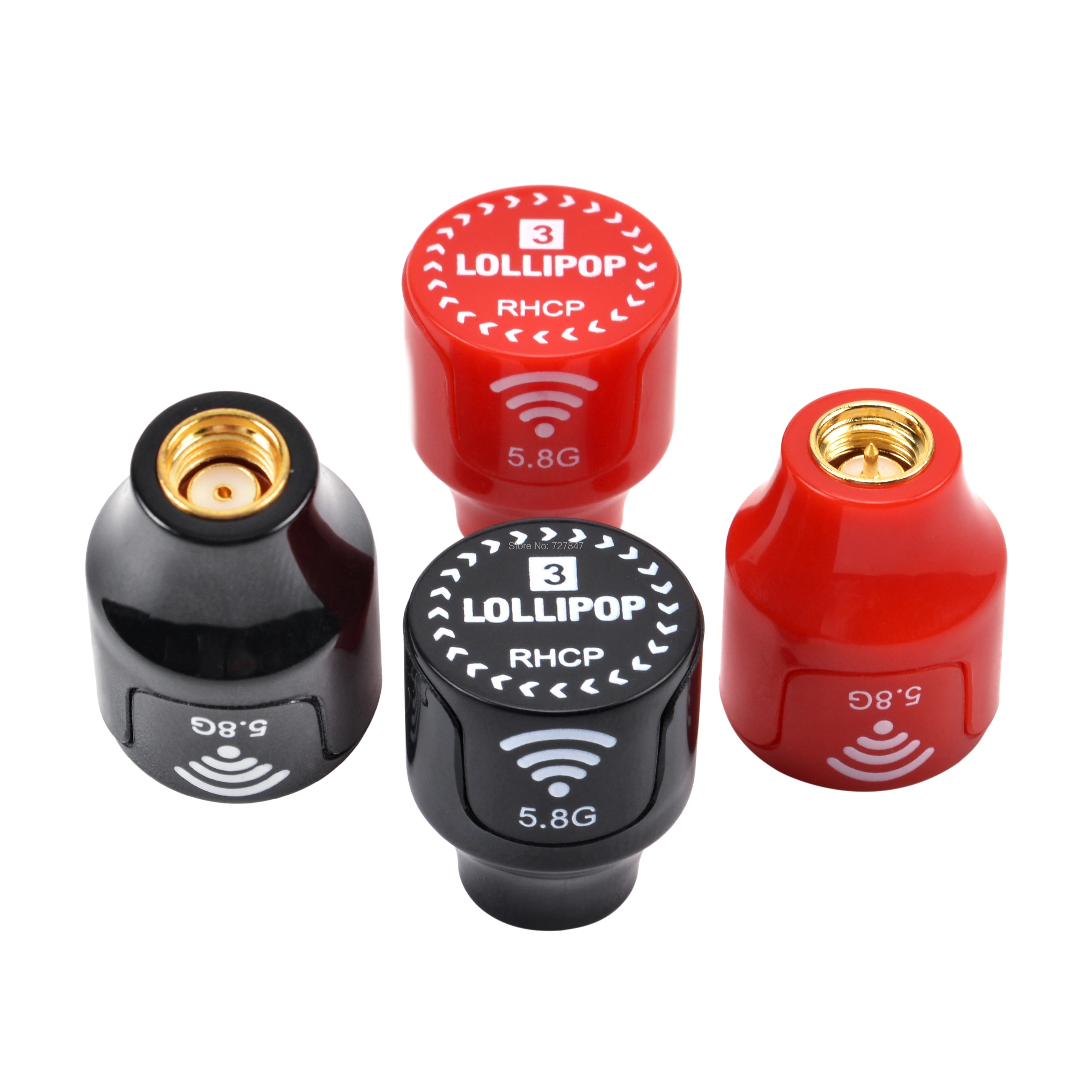 Siêu Mini Sơ Khai 3.5dBi / Lollipop 2.5dBi / Lollipop 4 2.8dBi 5.8G QAV RHCP RP SMA / SMA cho FPV RC